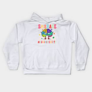 Embrace Neurodiversity Brain Autism Awareness Month Kids Hoodie